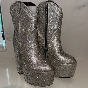 Club Exx WESTERN TREASURES PLATFORM BOOTS